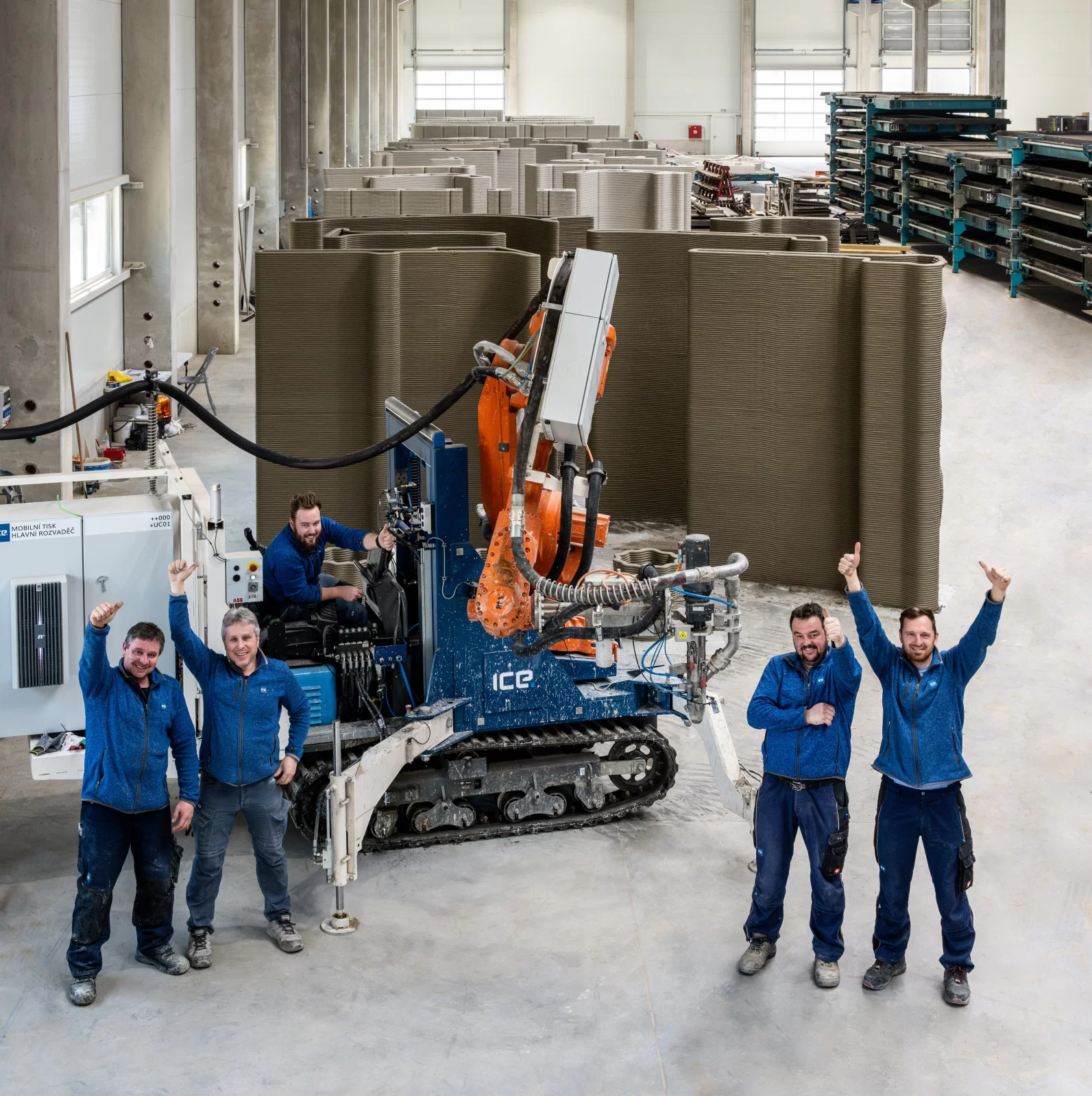 The largest 3D printed public building in Europe is currently under construction!