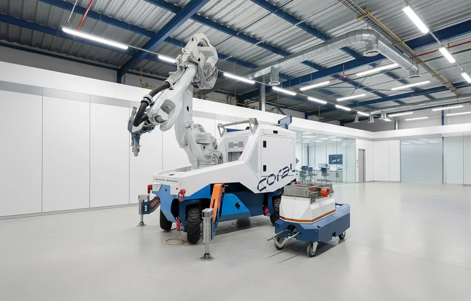 Der fortschrittlichste 3D-Betondrucker der Welt