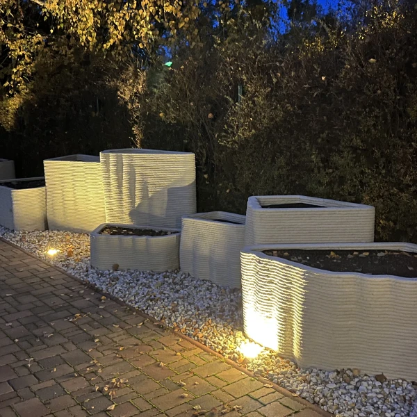 Custom-made planters