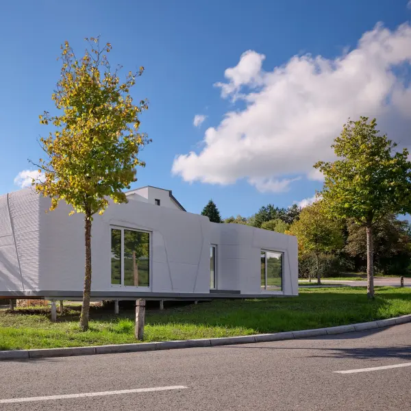 3D-gedrucktes Haus in Luxemburg