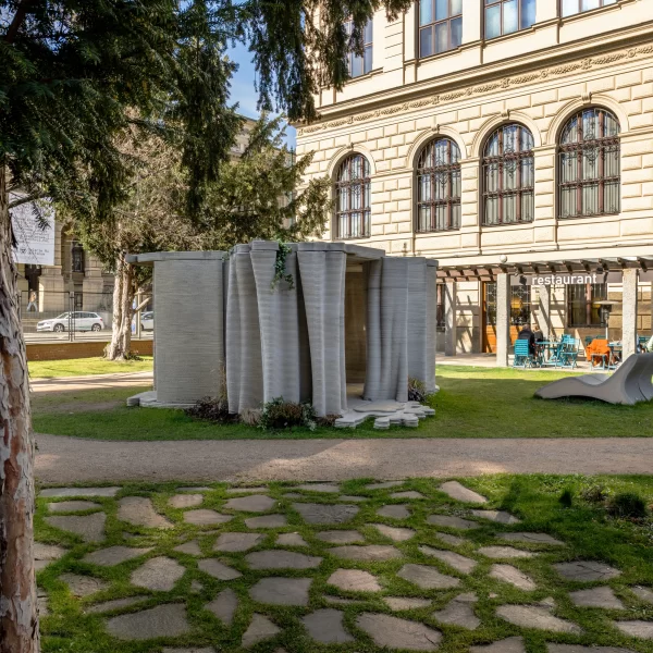 Unsere einzigartige 3D-gedruckte Festung war ein Erfolg bei Designblok