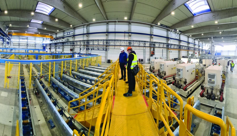 Bar casting automation line