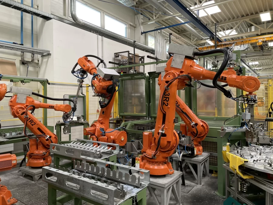 Chassis parts machining lines